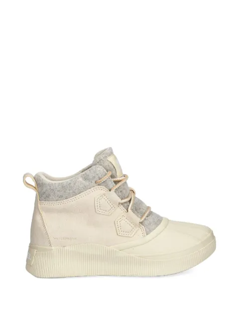 SOREL lace-up panelled boots