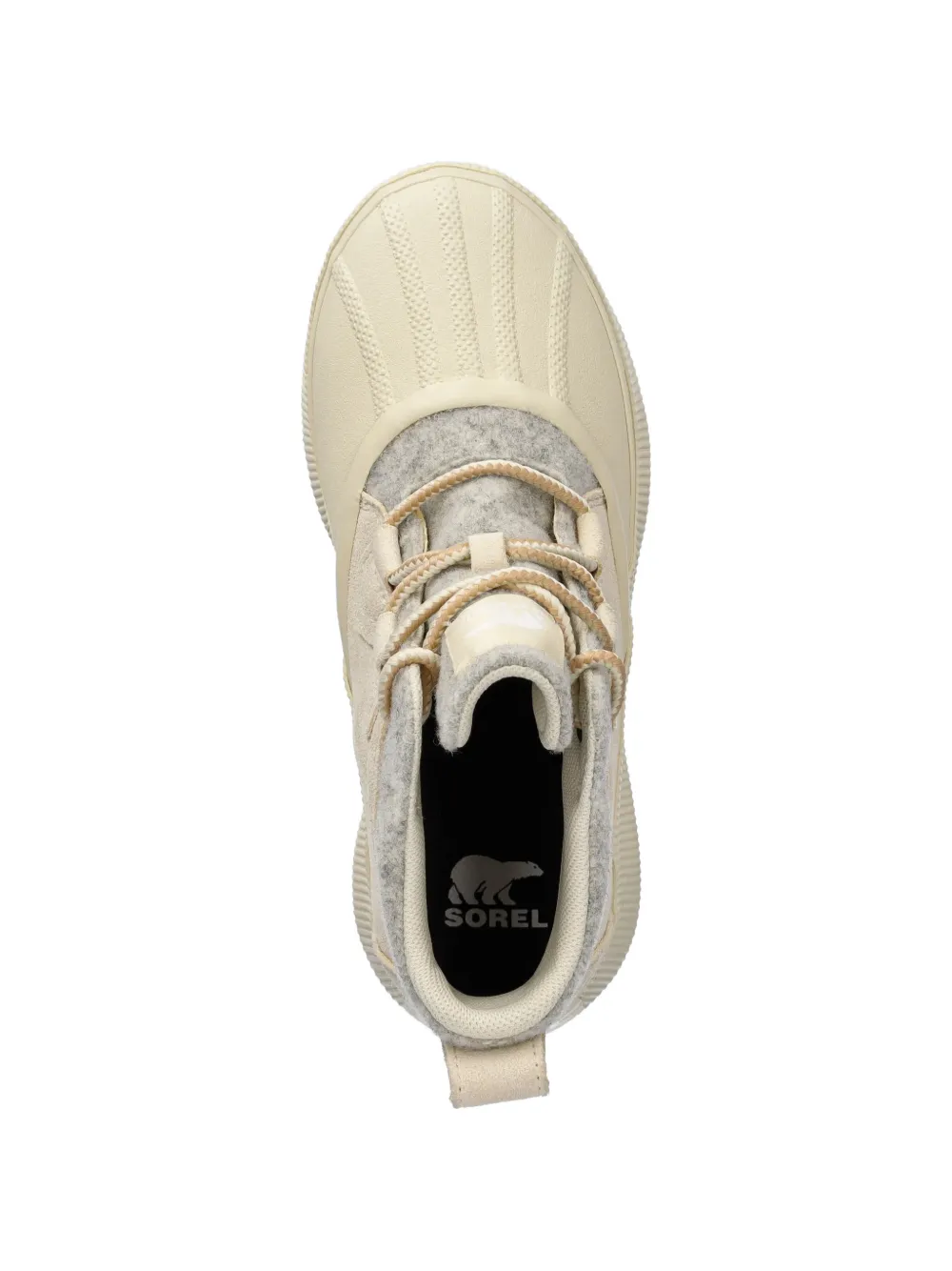 SOREL Veterlaarzen met vlakken Beige
