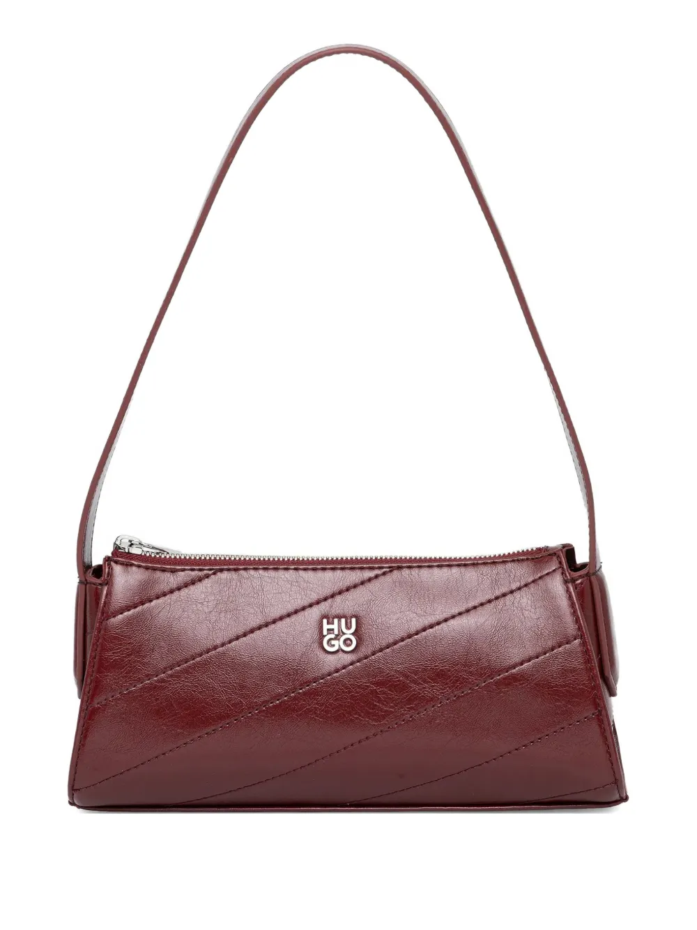 Hugo Boss Quilted-design Shoulder Bag In Red