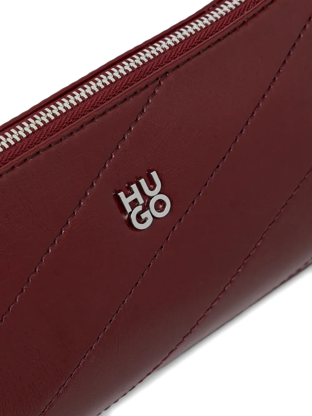 Hugo Boss Quilted-design Shoulder Bag In Red