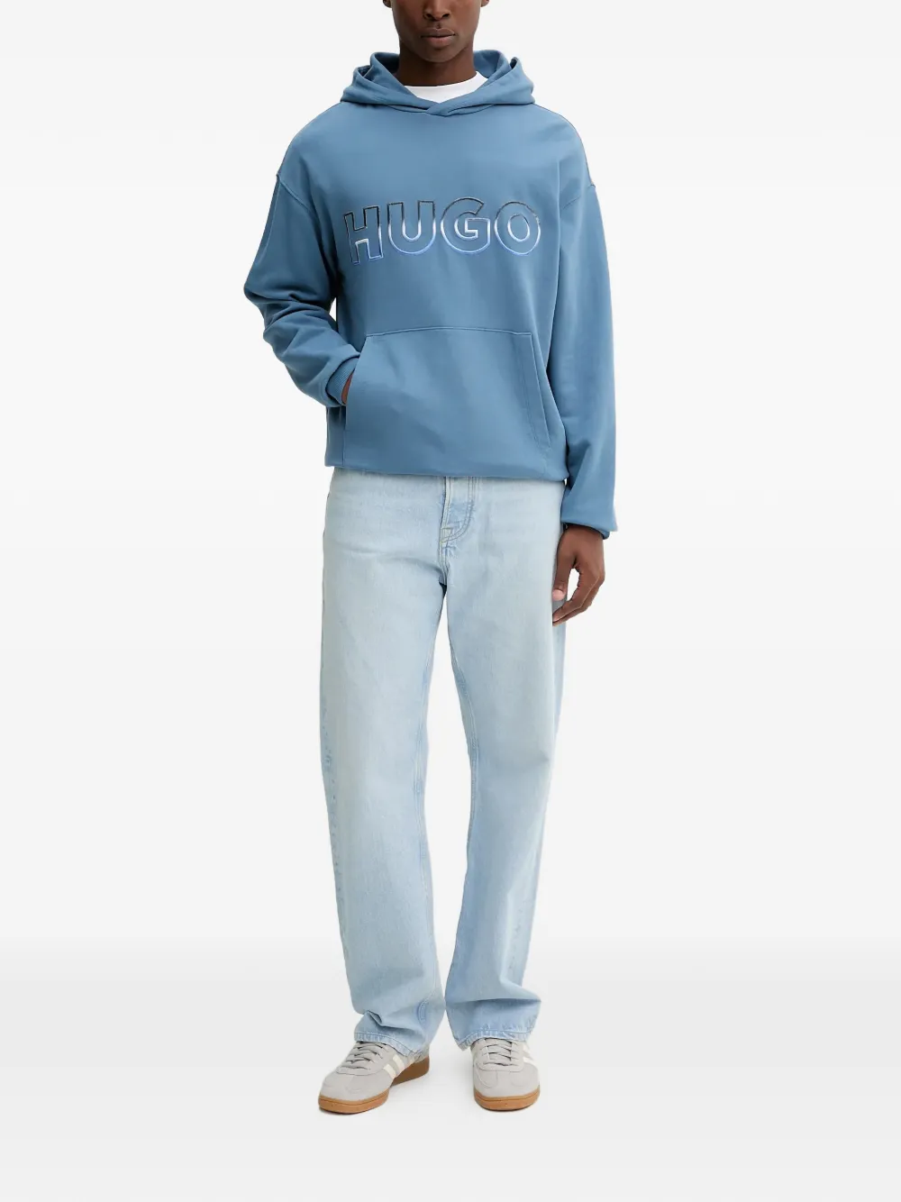 HUGO logo-detail hoodie | Hoodies | Image 2