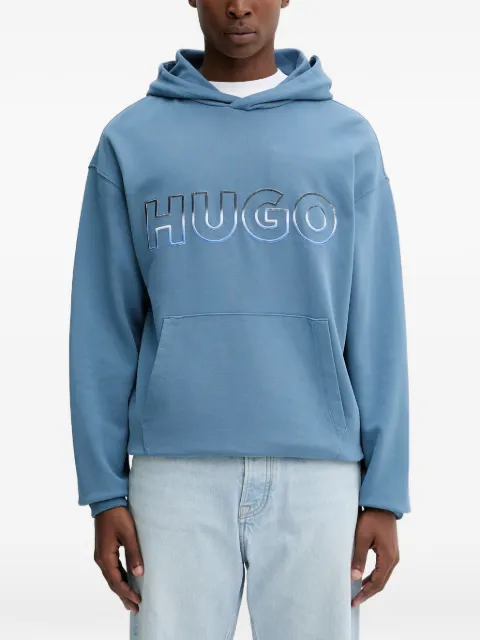 HUGO hoodie à détail de logo