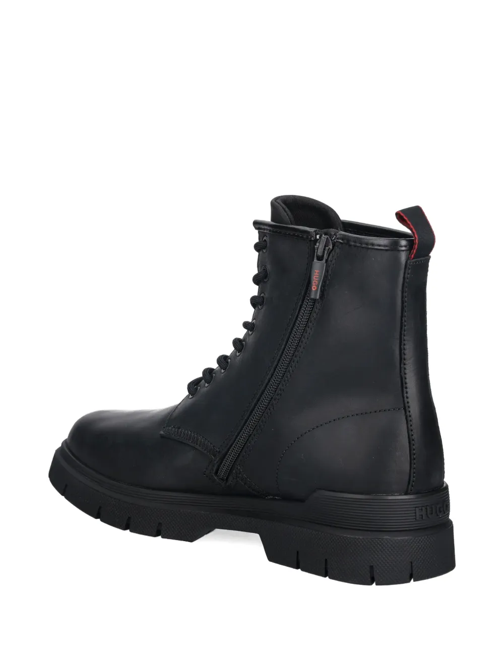 HUGO lace-up boots Zwart