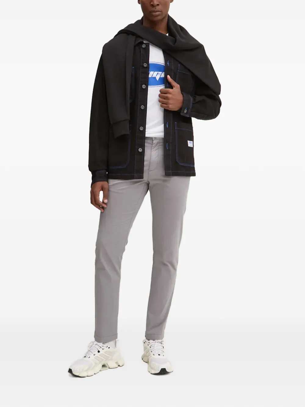 HUGO jersey con parche smiley | Sudaderas | Image 2