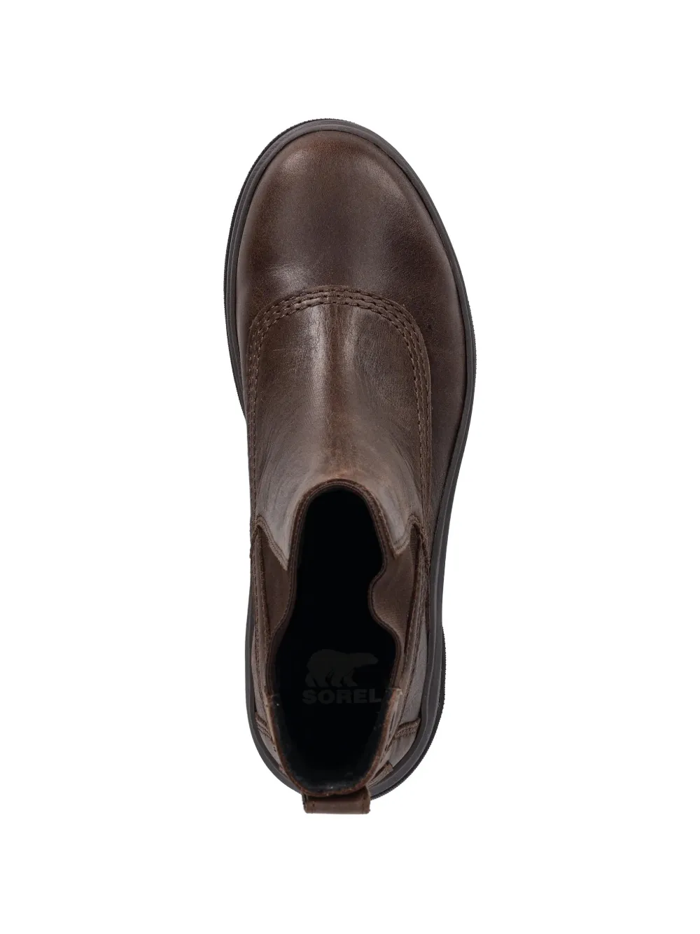 SOREL Joan Chelsea laarzen met treklip Bruin