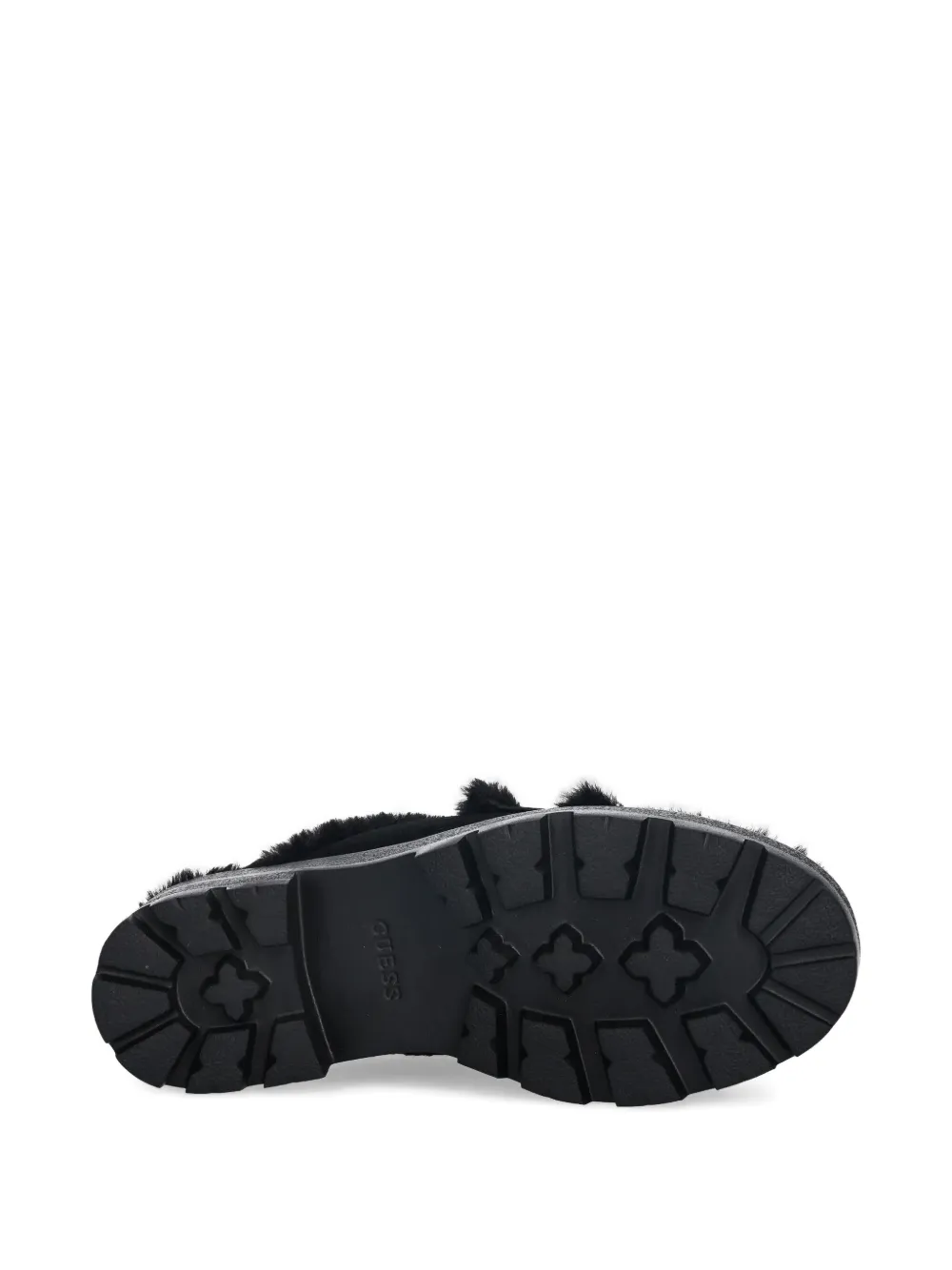 GUESS USA 45mm Yaneta logo mules Zwart