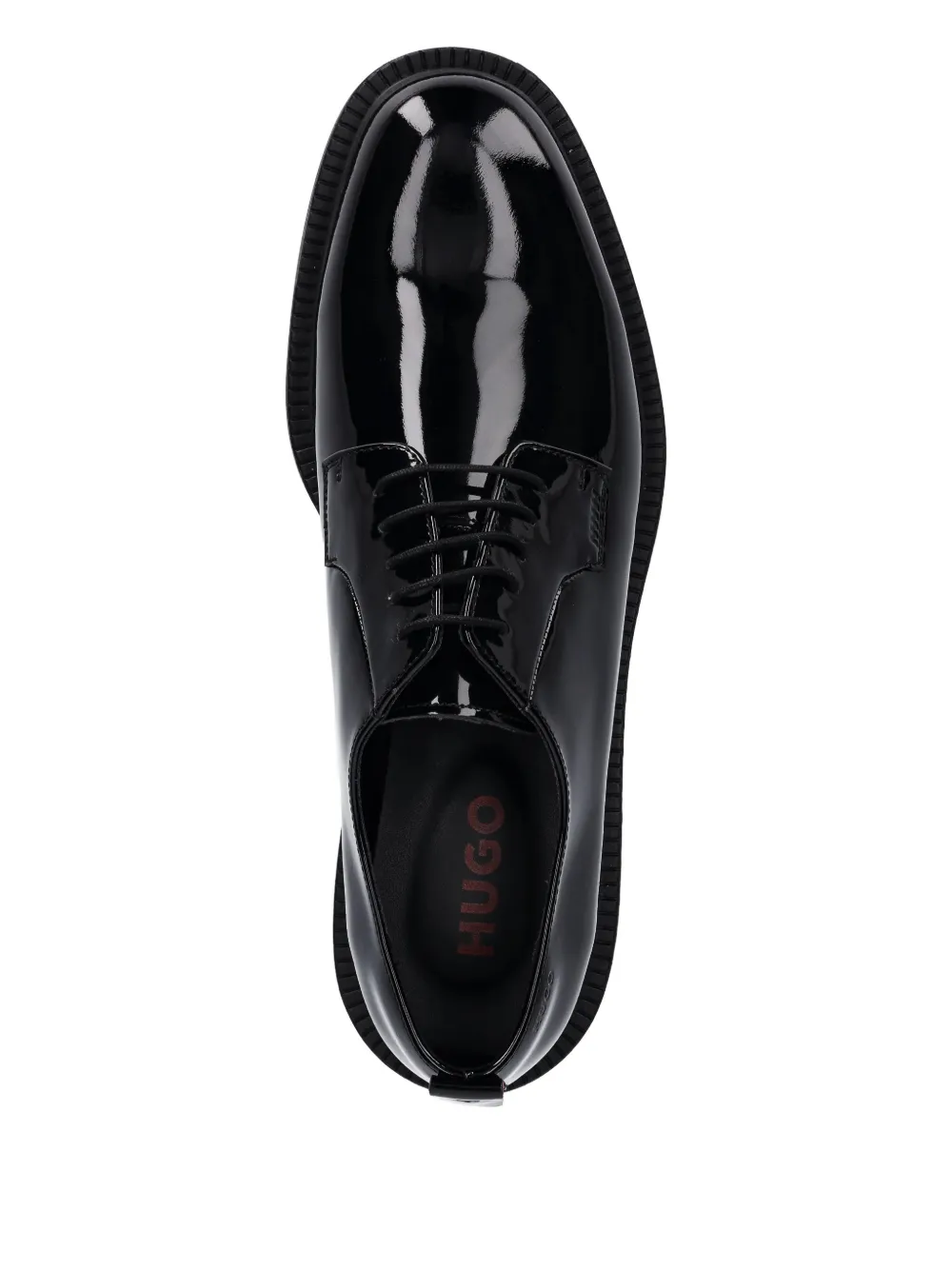 HUGO Derby veterschoenen Zwart