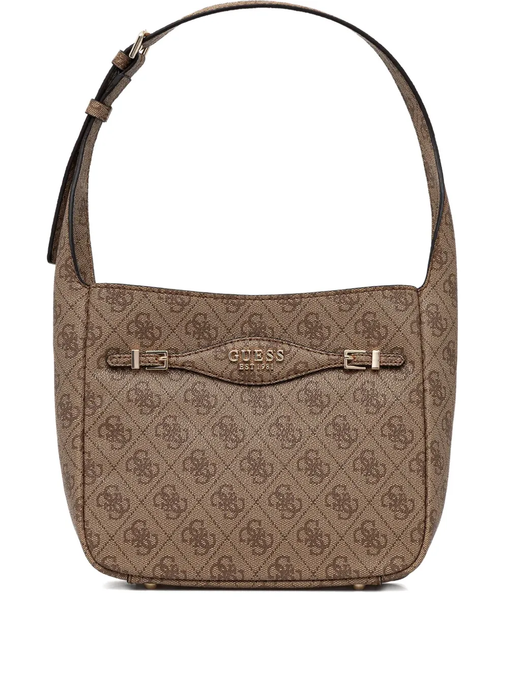 GUESS USA Katya 4G ハンドバッグ ミニ - ブラウン