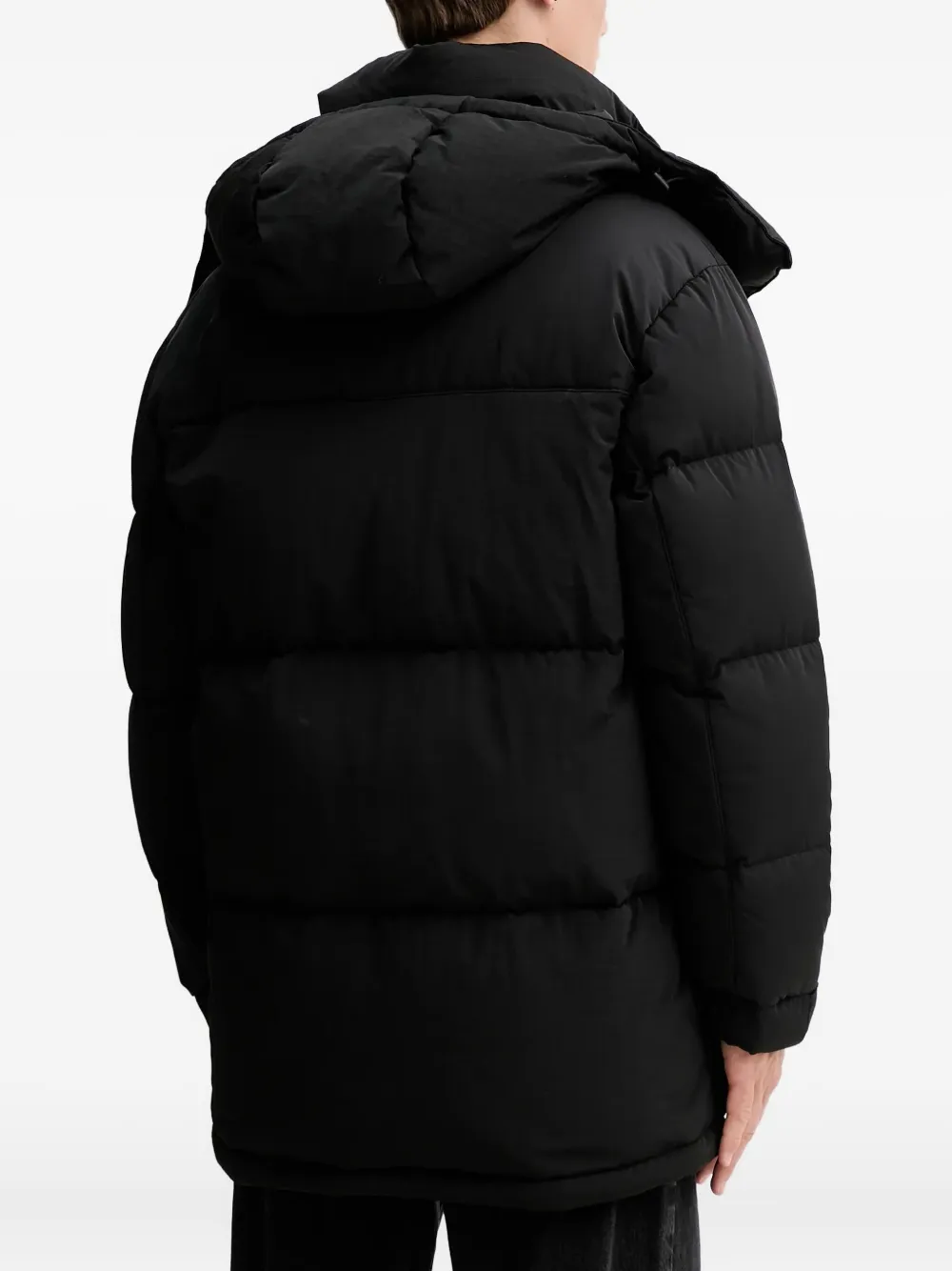 Hugo Boss Padded Jacket In Black