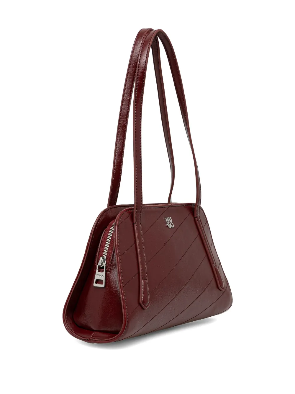 HUGO logo-detail shoulder bag - Rood