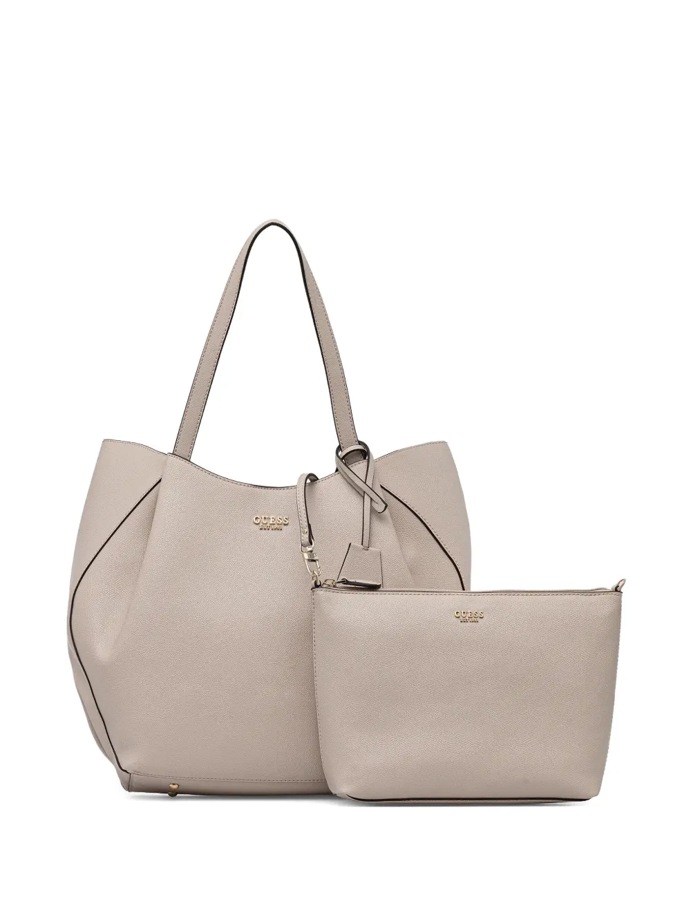 Guess Usa Amorette Tote Bag In Neutral