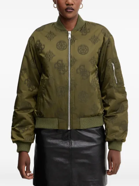 GUESS USA chamarra bomber con motivo