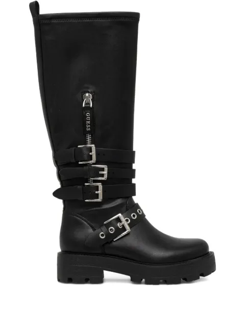 GUESS USA buckle-strap boots