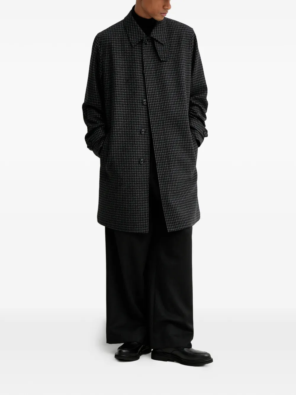 HUGO houndstooth buttoned coat | Enkelknäppta rockar | Image 2