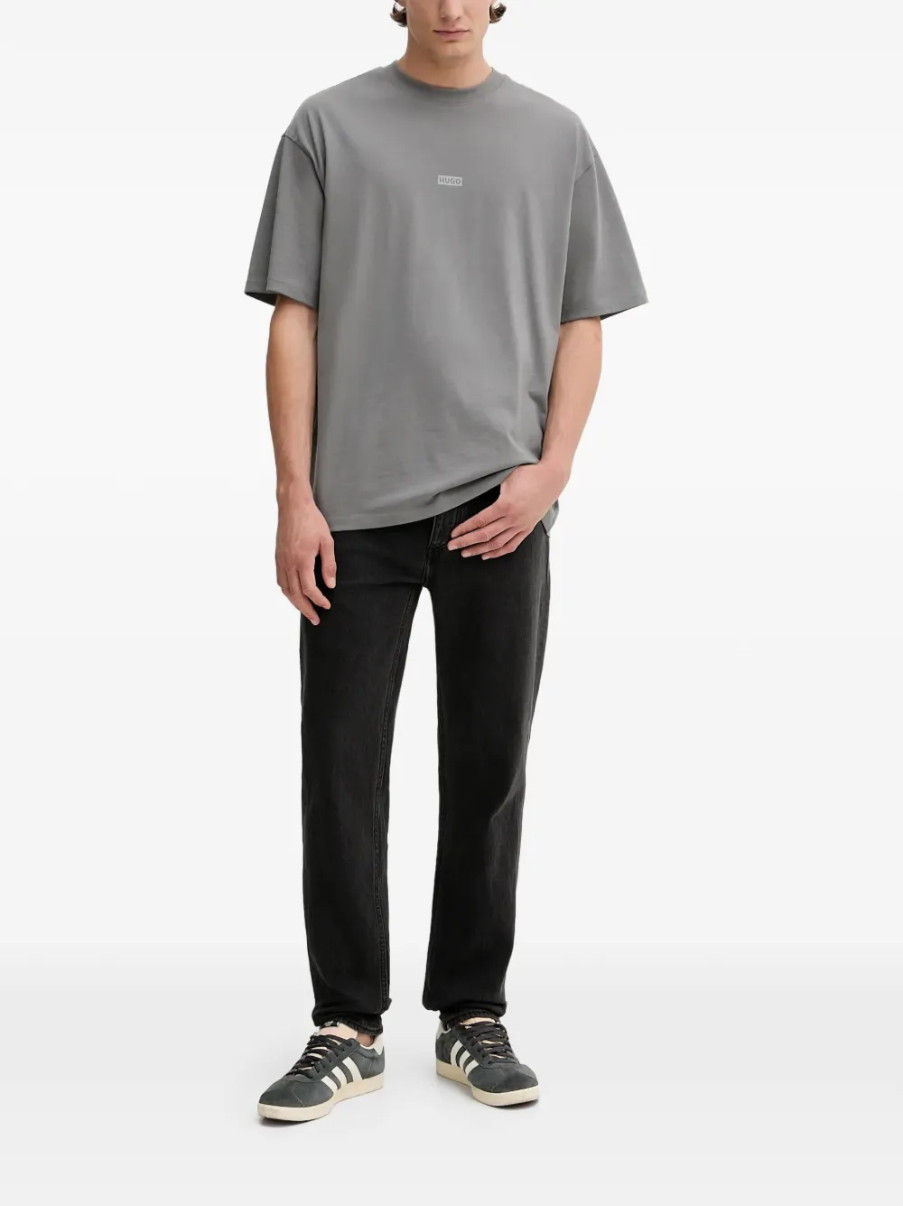 HUGO tapered-fit patch pocket jeans | Regular & Straight-Leg Jeans | Image 2