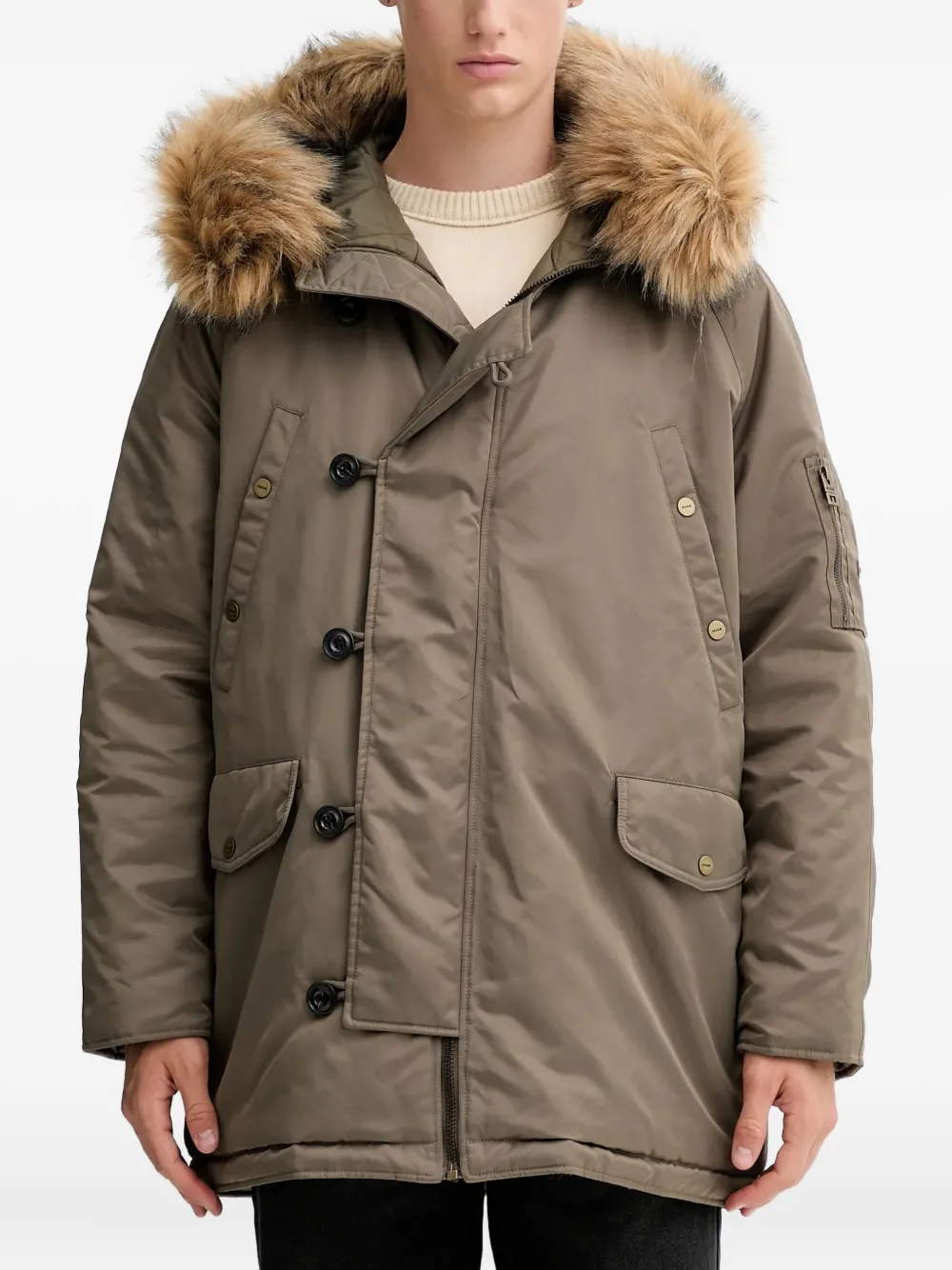 HUGO hooded jacket | Grey | Image 1