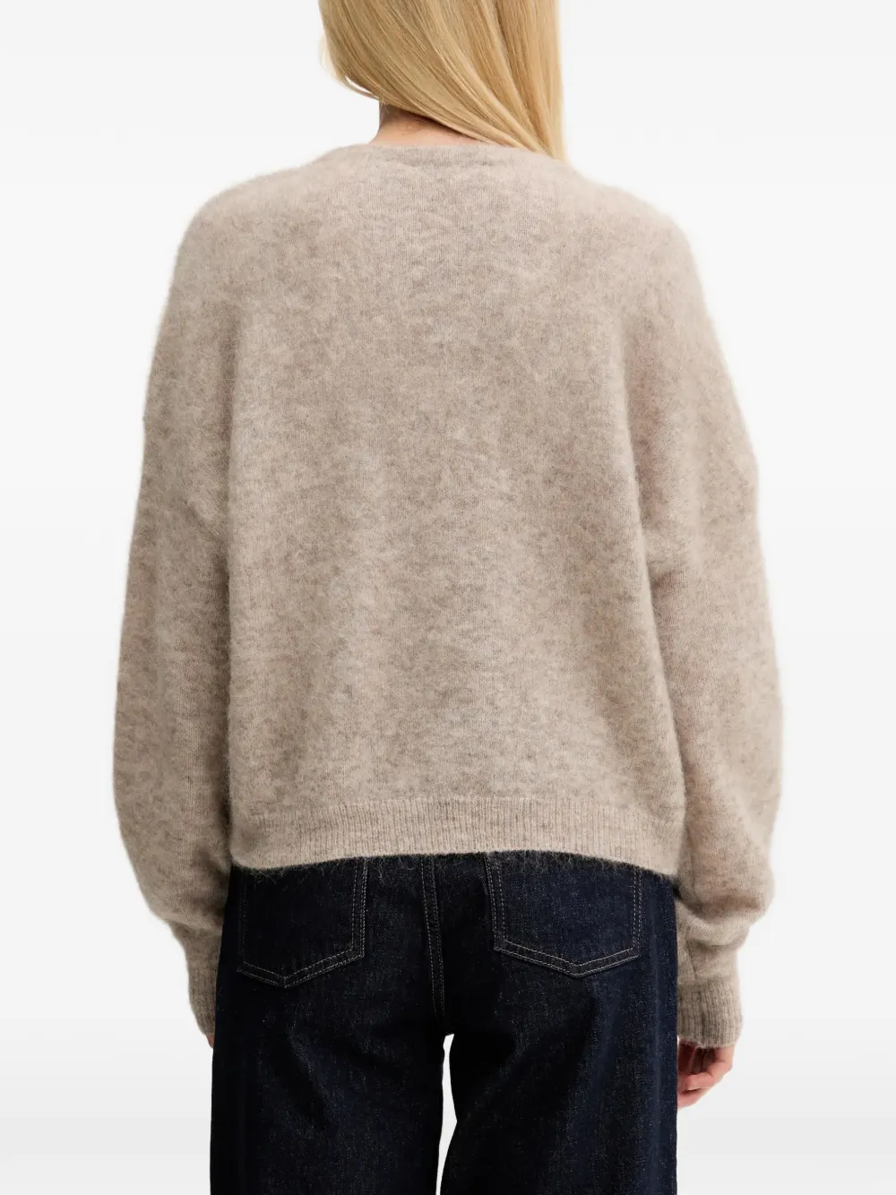 Gzdebbie Button V-Neck Cardigan