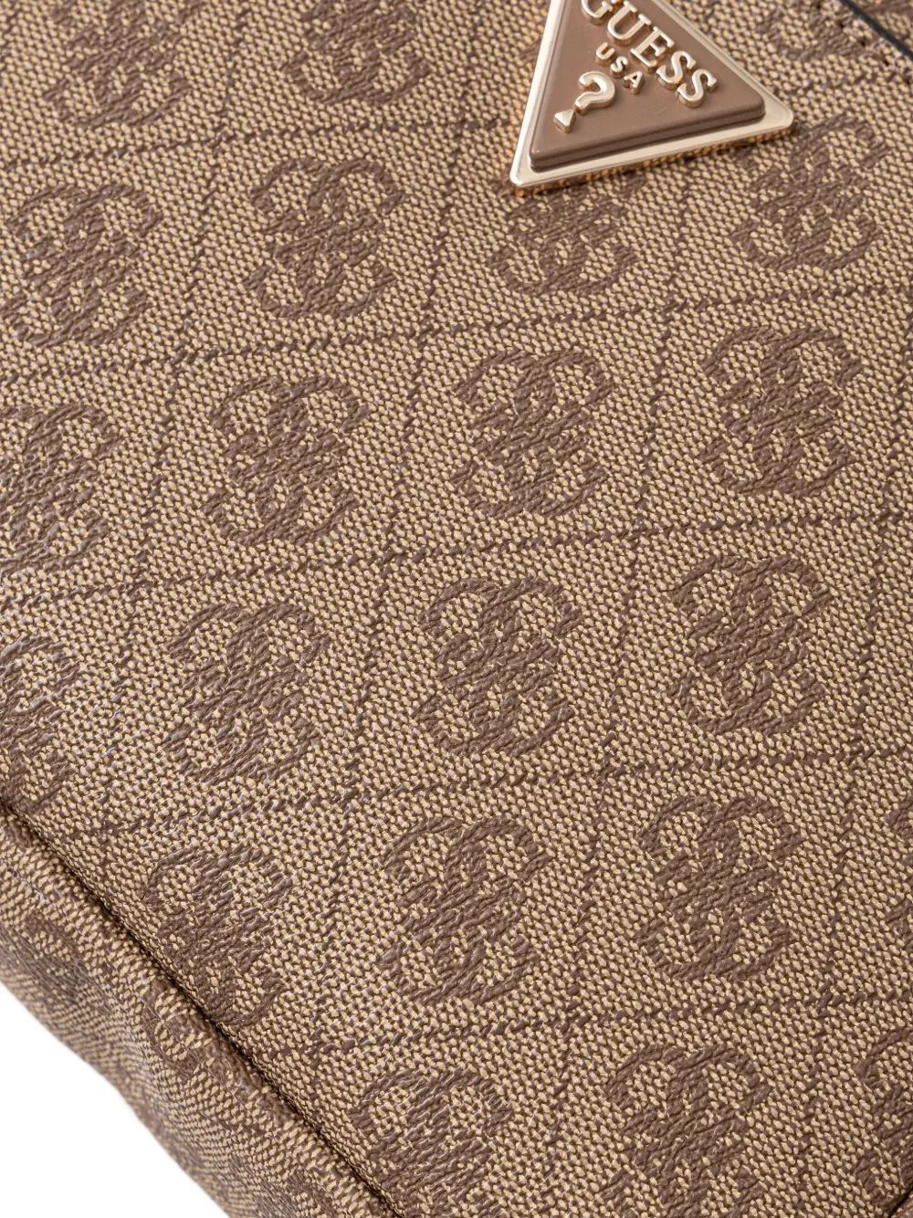 Guess Usa Meridian Cross Body Bag In Brown