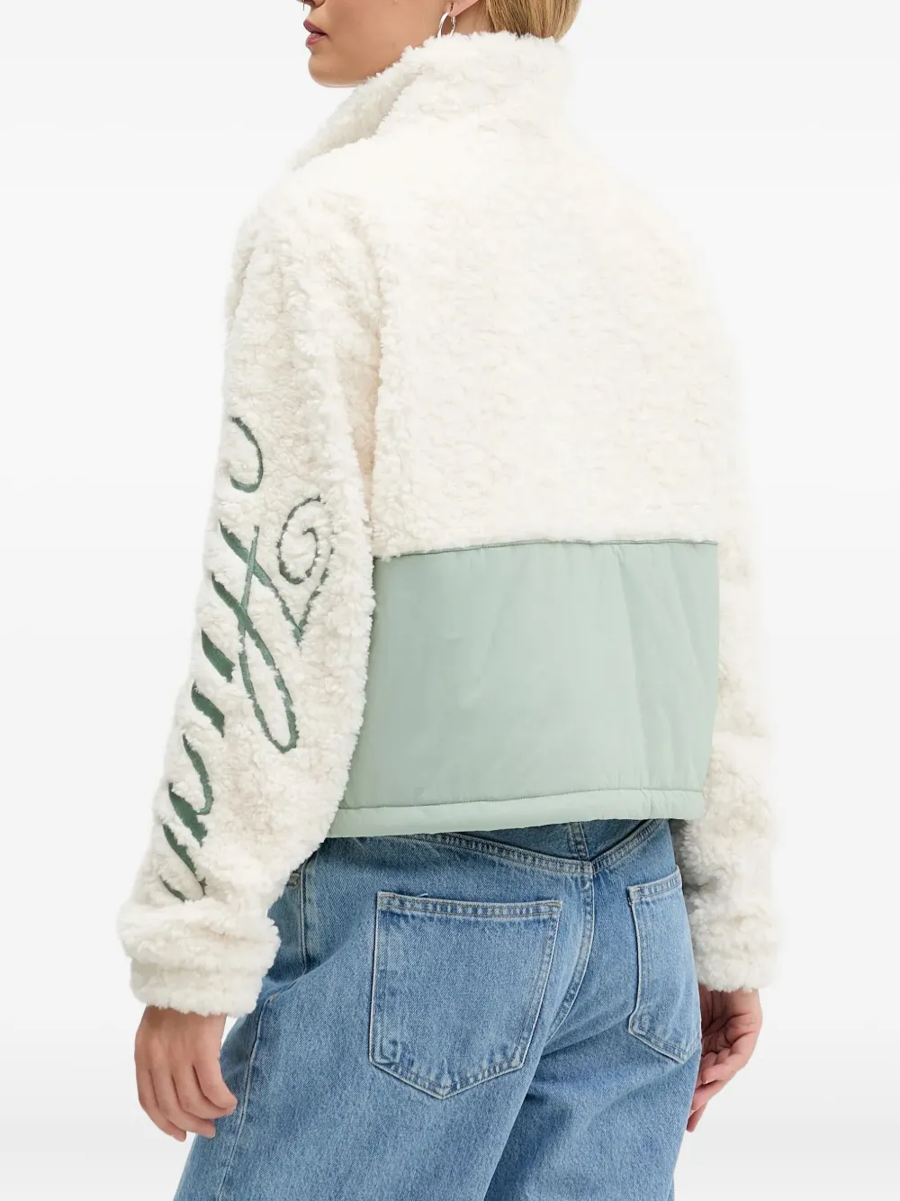 HUGO Teddy jack met colourblocking Wit