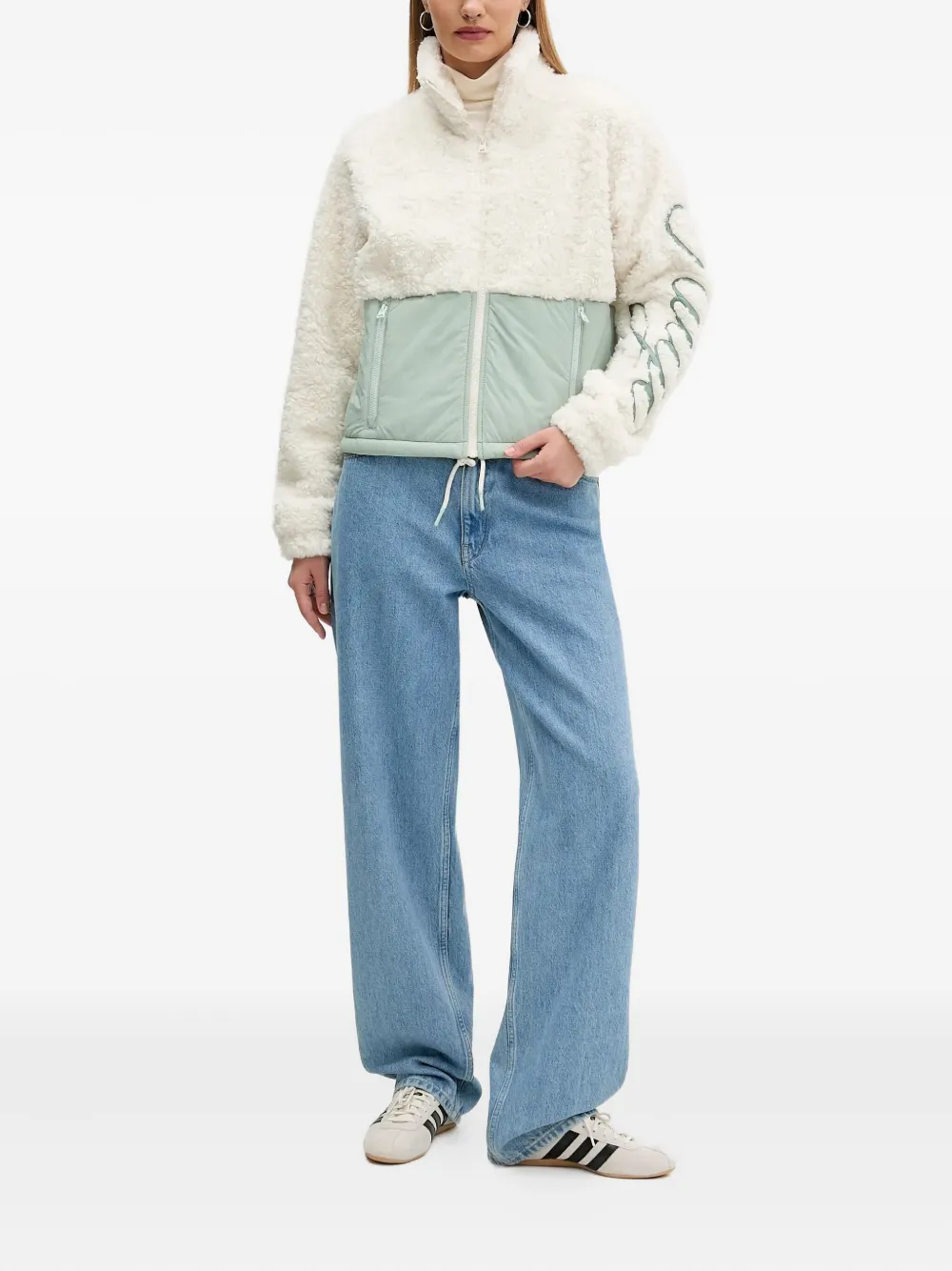HUGO color-block teddy jacket | Shearling-Jacken | Image 2