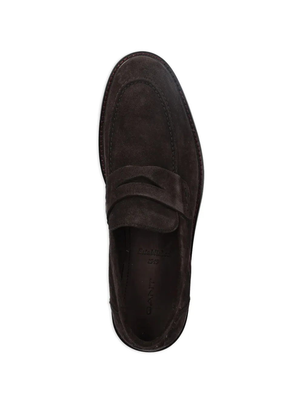 Gant Lozham loafers met band Bruin