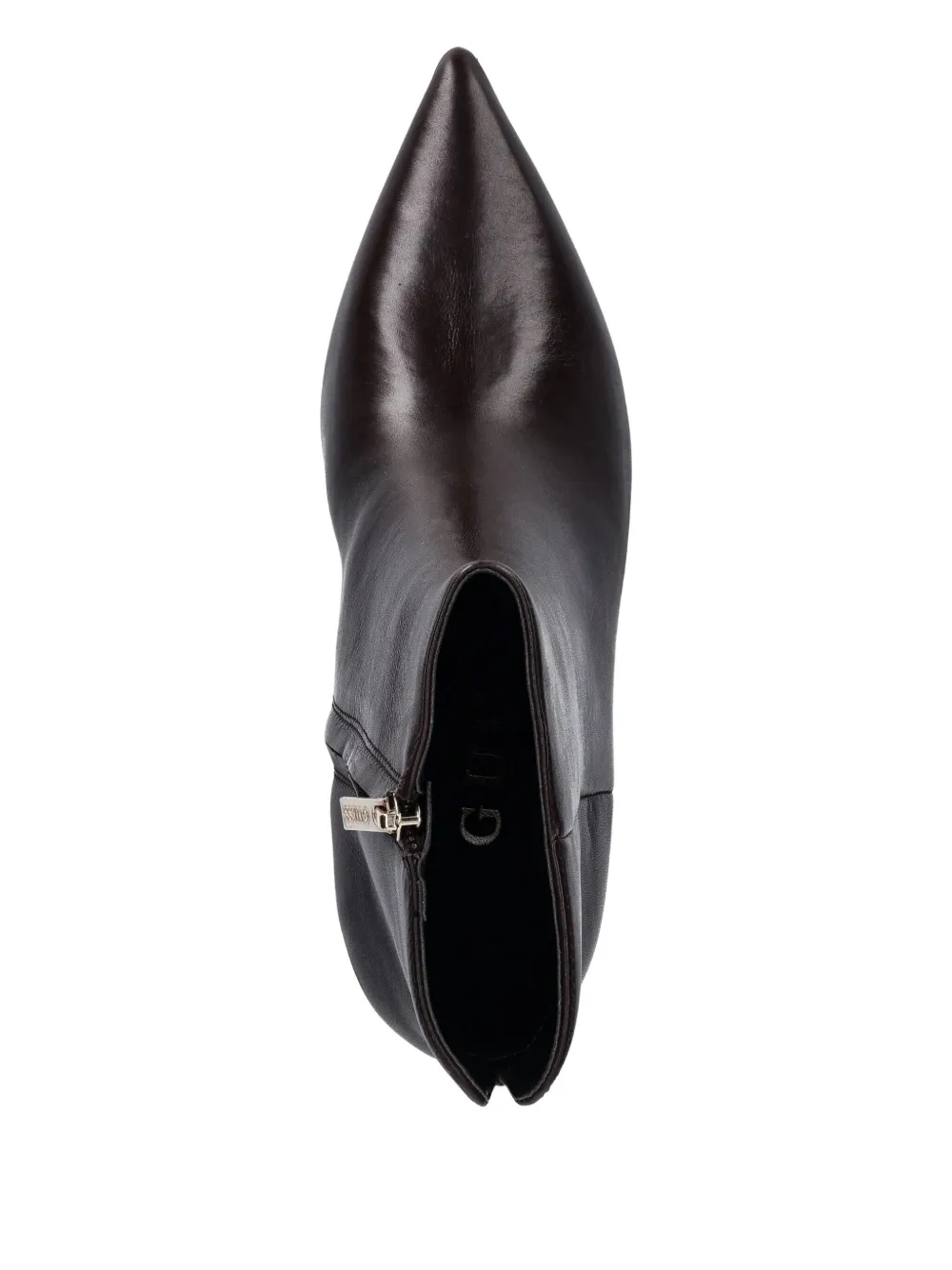 GUESS USA 5 mm Halisa leren enkellaarzen Bruin