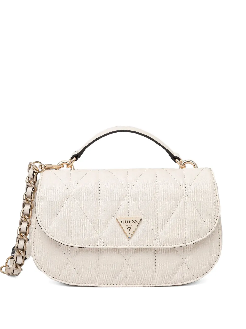 GUESS USA Aldina ハンドバッグ - ホワイト