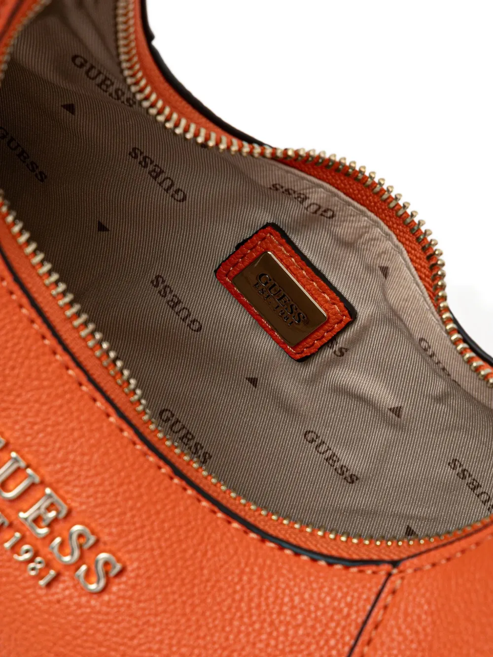 GUESS USA Schoudertas met ritssluiting Oranje