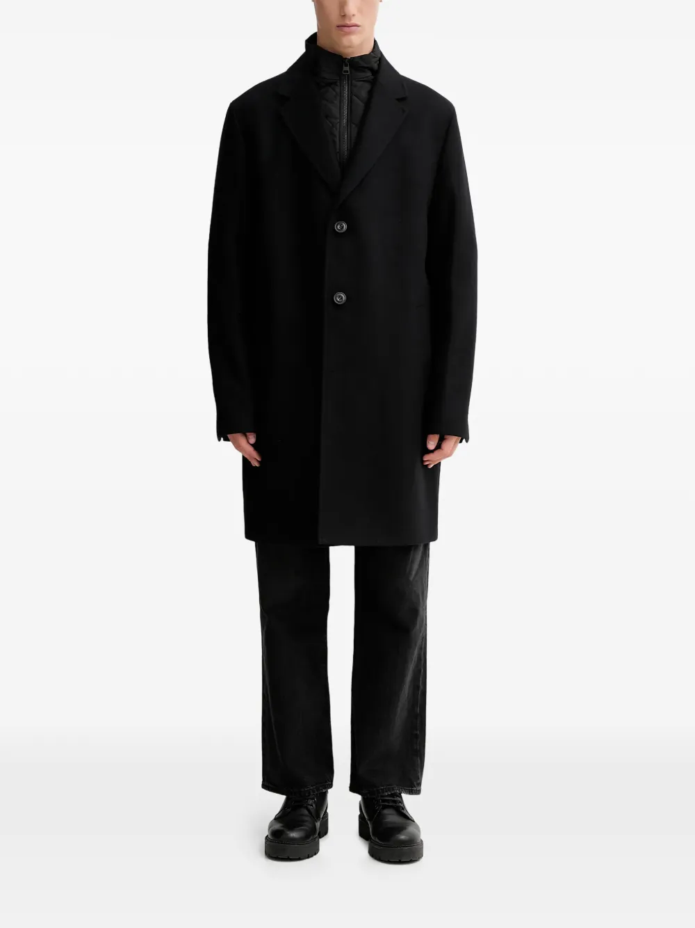 HUGO buttoned long sleeve coat | Single Breasted Coats | Image 2