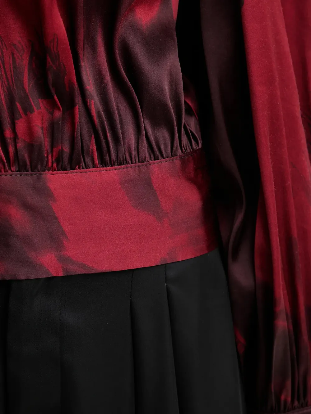 Gestuz GZseselina blouse met open rug Rood