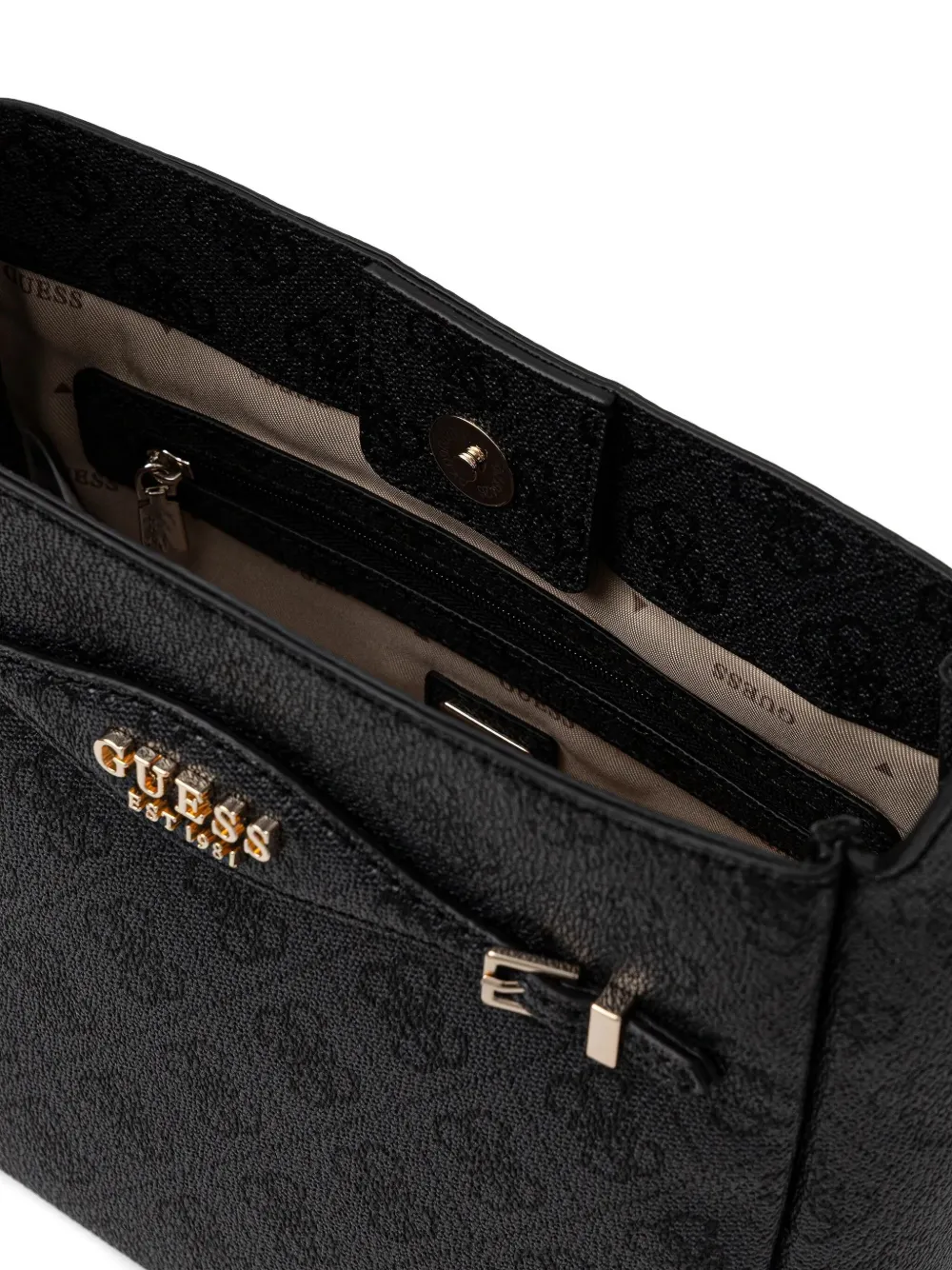 GUESS USA Katya 4G shopper Zwart