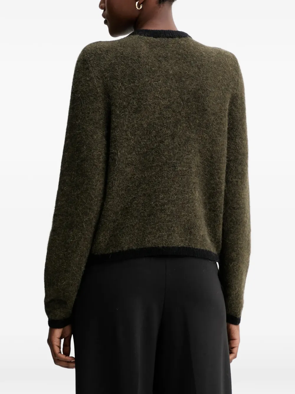  Gestuz Gzalpha Pocket Button Cardigan - Green 