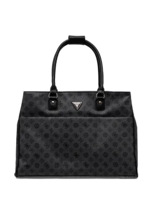 guess travel tote bag Women's Wilder Shopper Carry-On Luggage, Brown, Taglia unica : Clothing, Shoes & Jewelry 11.5W x7H x 4.75D Guess FRANCY LARGE TRAVEL CARRYALL