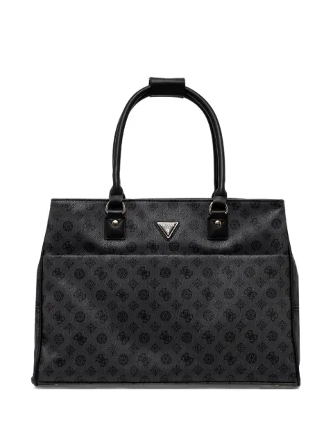 GUESS USA monogram zip tote bag