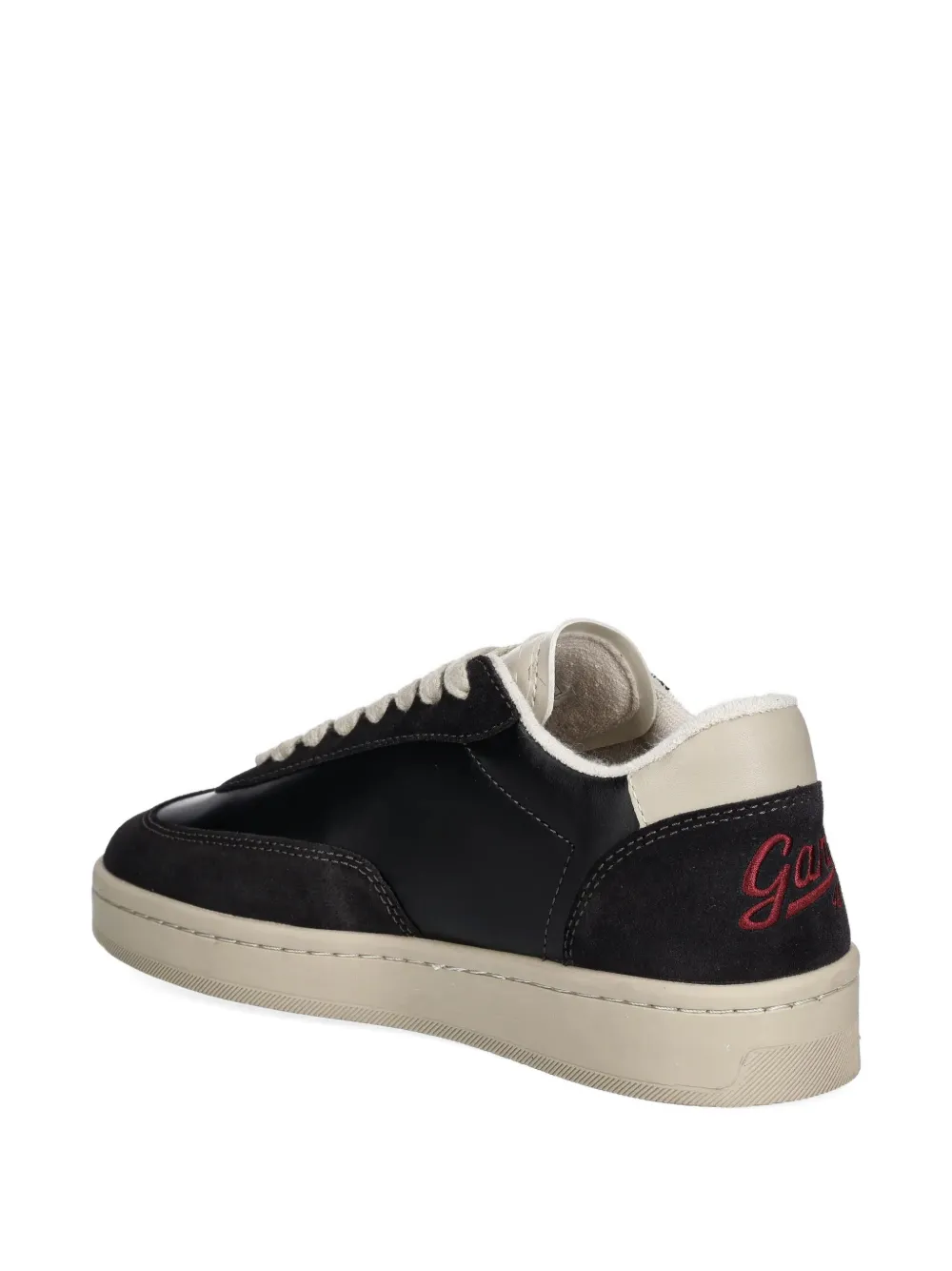 Gant Prepus suède sneakers met vlakken Zwart