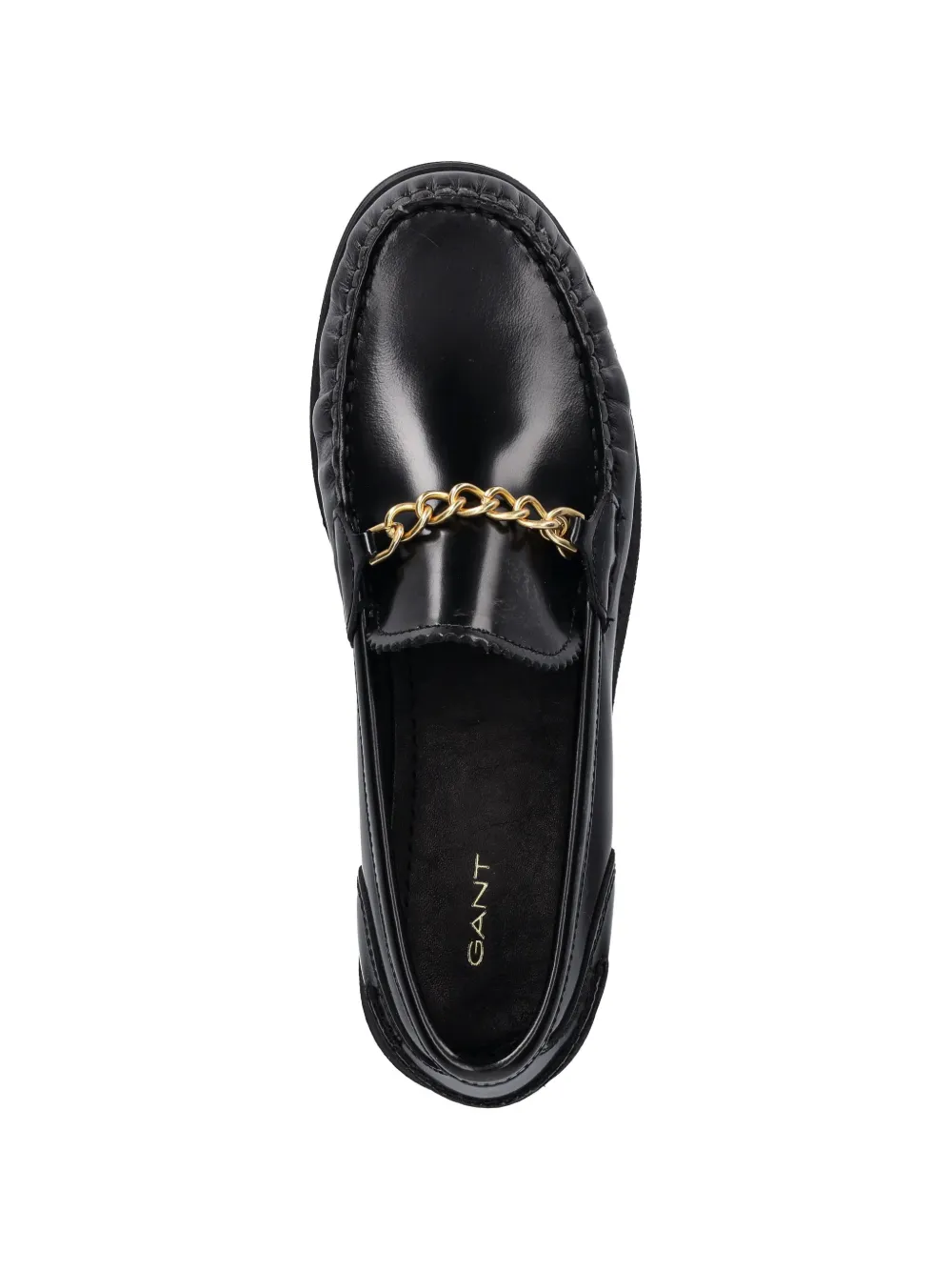 Gant Loafers verfraaid met ketting Zwart
