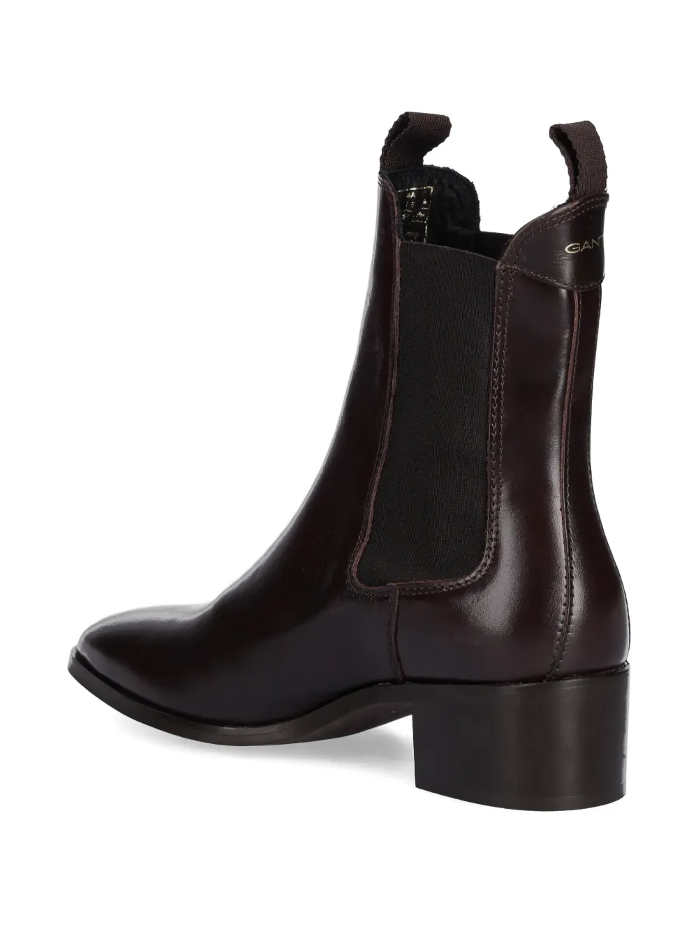 Gant 50mm Pointed-toe Heeled Boots In Animal Print