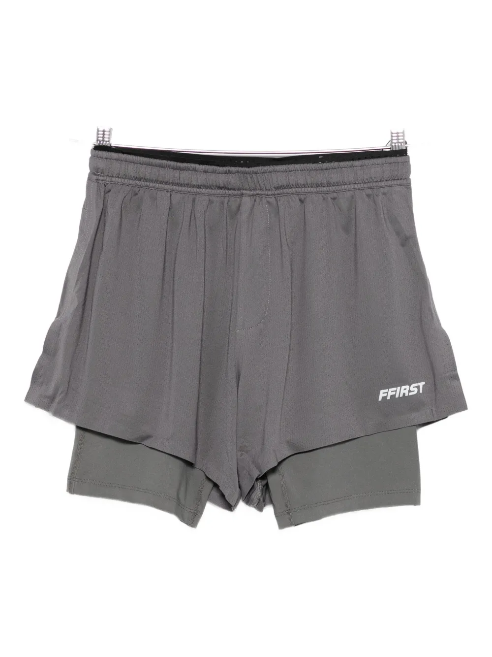 Family First layered performance shorts | Grey | Image 1