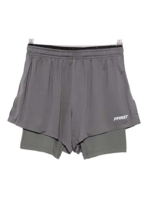 Family First layered performance shorts