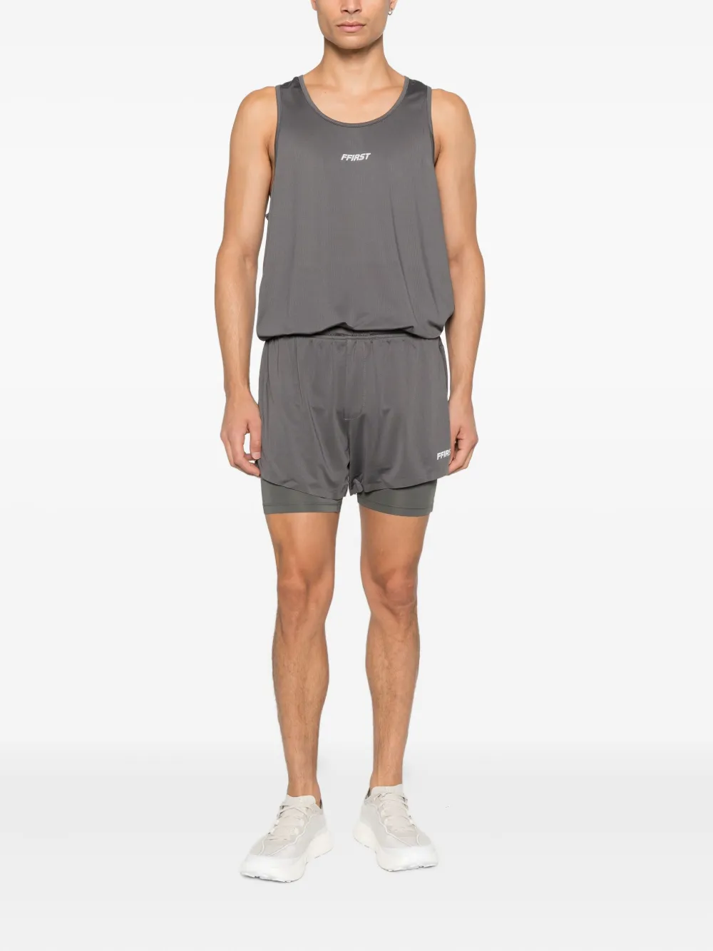 Family First layered performance shorts | Compression Shorts | Image 2