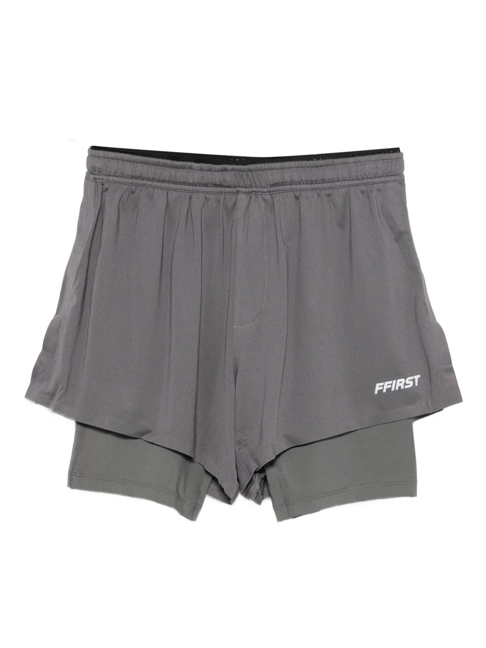Family First layered performance shorts | Grey | Image 1