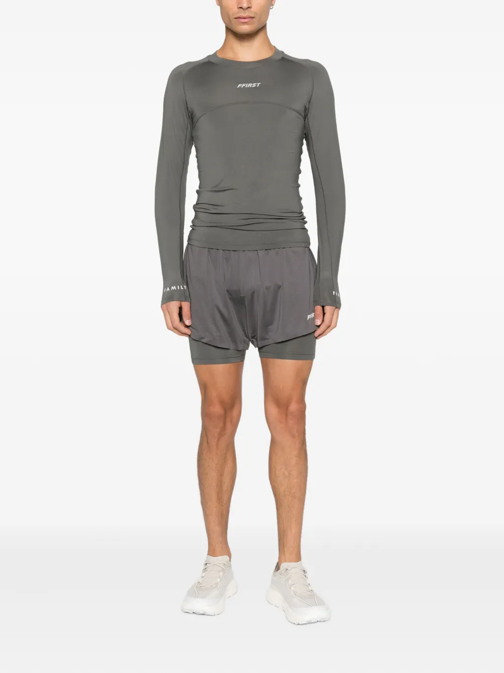 Family First long-sleeve performance top | Compression Tops | Image 2