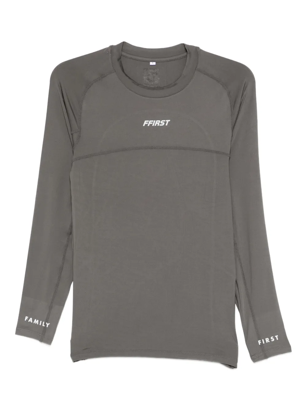 Family First long-sleeve performance top | Grey | Image 1