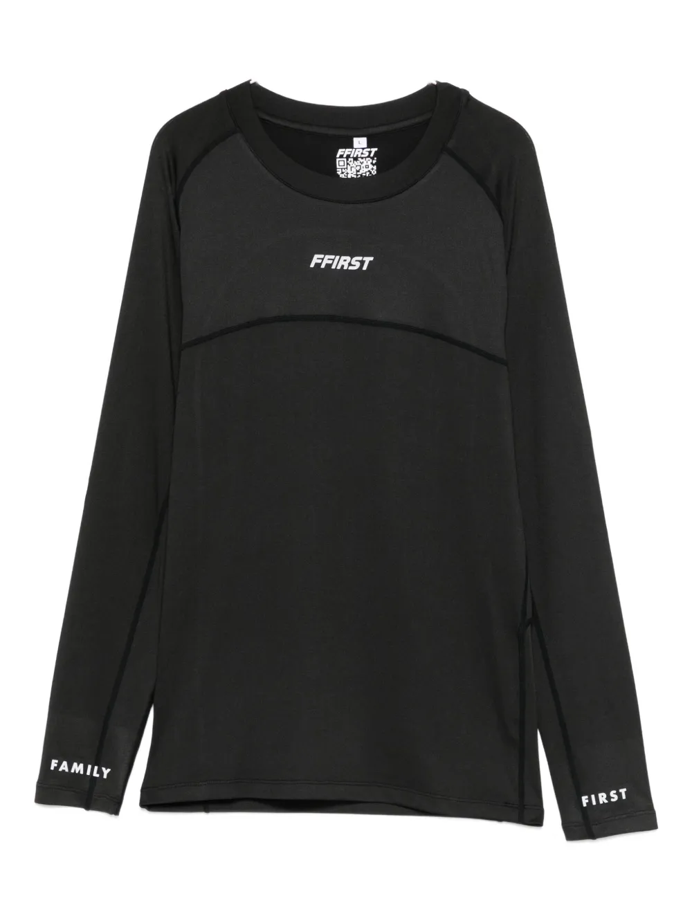 Family First long-sleeve performance top | Black | Image 1