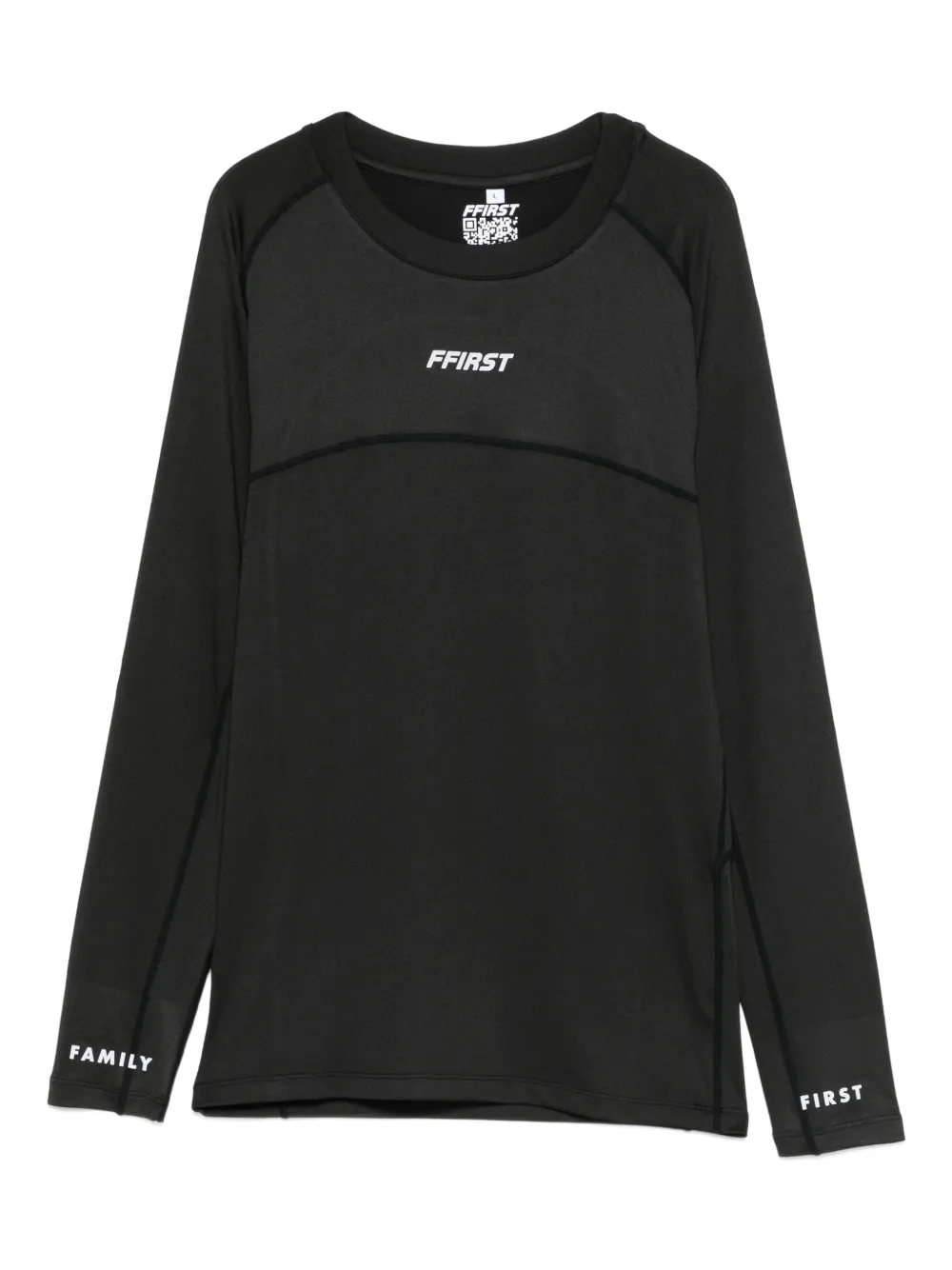 Family First long-sleeve performance top | negro | Image 1