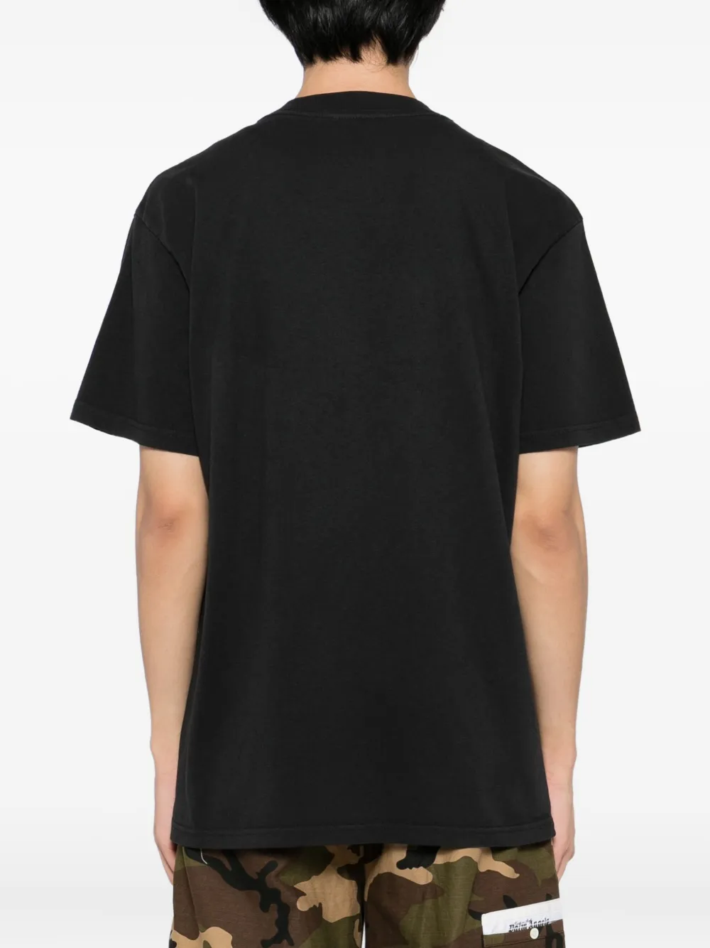 Melt Graphic=print T-shirt In Black