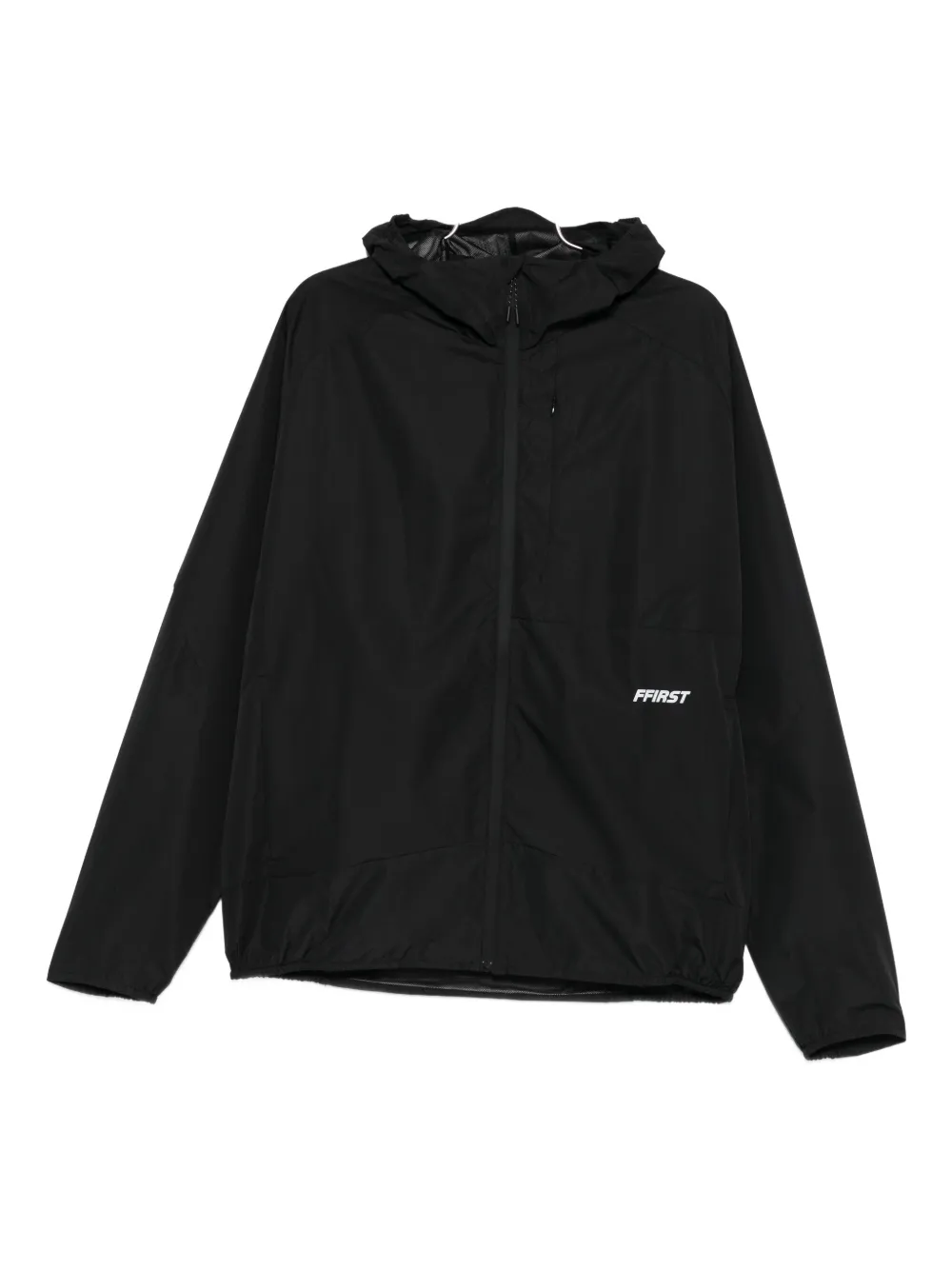 Family First hooded zip performance jacket | Black | Image 1