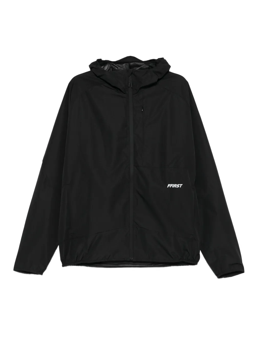 Family First hooded zip performance jacket | Black | Image 1