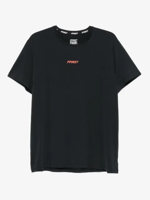 Family First crew-neck logo performance top