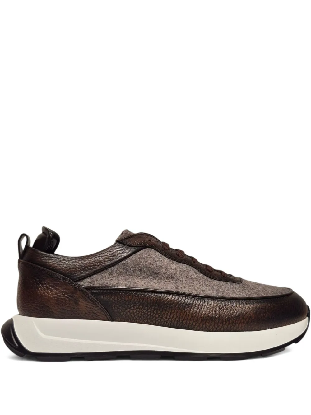 Barrett panelled sneakers | Brown | Image 1